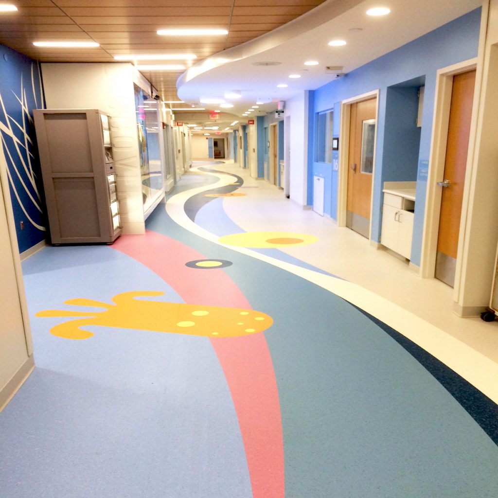 St. Jude Childrens Research Hospital ABPure American Biltrite Healthcare Flooring