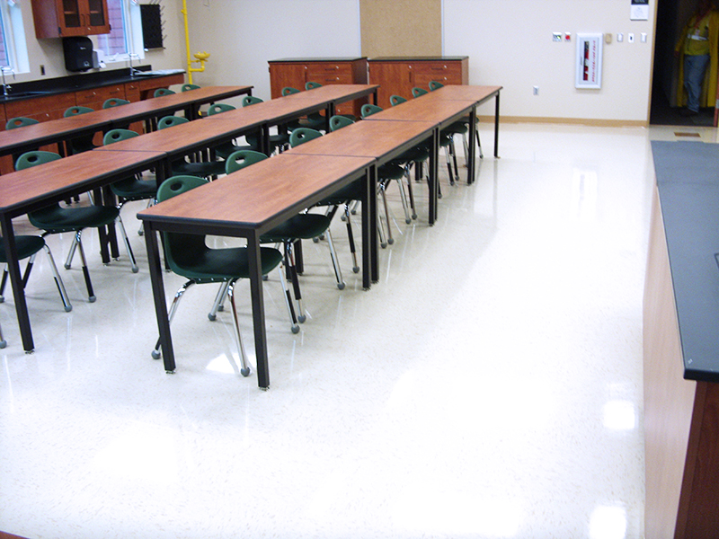 Weeki Wachee High School American Biltrite Educational Flooring