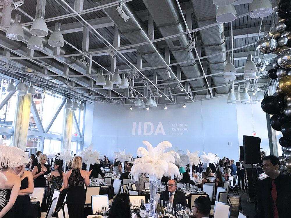 IIDA Florida Chapter 2019 Interior Design Excellence Awards Gala - Yorkshore Sales & Marketing, Commercial Flooring