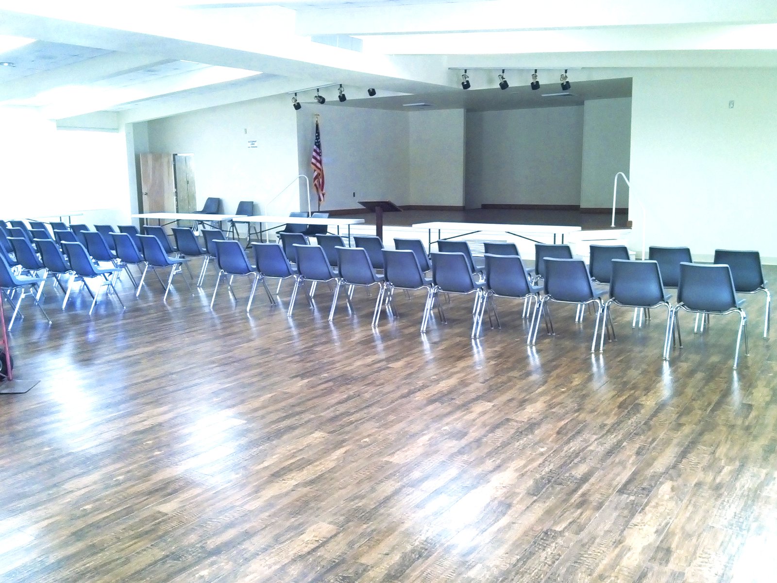 Commercial flooring installation in a hospitality and civic space — City of Sebring — Mill Street — by Yorkshore