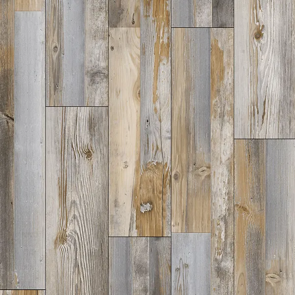 Floortress plank in the Landscape colorway, at full scale
